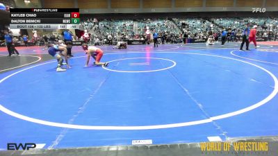 132 lbs Consolation - Kayleb Chao, Elk Grove vs Dalton Benicki, Motherlode Wrestling Club