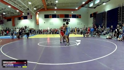 215 lbs Quarterfinal - Bentley Fleshman, Heritage (Lynchburg) vs Izaiah Witcher, Virginia Team Predator