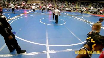 58 lbs Round Of 32 - Braxton Kappius, Nebraska Boyz vs Uzziah Clark, Pin-King All Stars