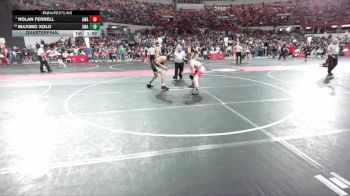 160 lbs Quarterfinal - Nolan Ferrell, Askren Wrestling Academy vs Maximo Xolo, Sarbacker Wrestling Academy