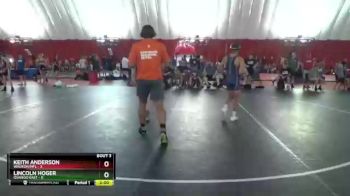 113 lbs Quarterfinals (8 Team) - Lincoln Hoger, Oswego East vs Keith Anderson, Waukon/MFL