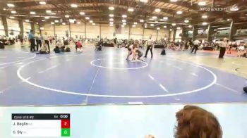 120 lbs Consi Of 8 #2 - Jackson Baglio, NC vs Charlie Sly, NC