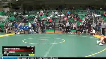 157 lbs Cons. Semi - Jon Metzger, ASHLAND vs Remington Bauer, EDISON