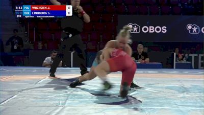 59 kg 1/8 Final - Jowita Wrzesien, Poland vs Sara Lindborg, Sweden