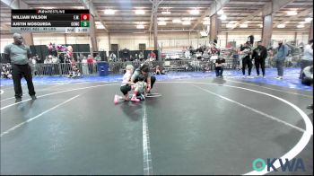 52 lbs Consi Of 8 #2 - Hayes Harris, Madill Takedown vs Jeb Webb, Shelton Wrestling Academy