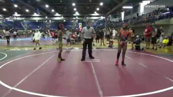 95 lbs Quarterfinal - Aaron Stewart, Toss Em Up vs Co'ji Campbell, Toss Em Up