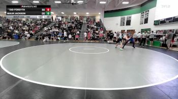 190 lbs Champ. Round 2 - Tad Forsyth, Blue Valley Southwest vs Malik Jackson, Conway High School