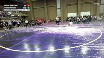 138 lbs Cons. Round 1 - Weston Phillips, Timberland vs Joseph Jeanquart, Luxemburg-Casco