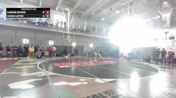 190 lbs Cons. Round 3 - Landon Moore, Post Falls vs Logan Loftin, Lake Stevens
