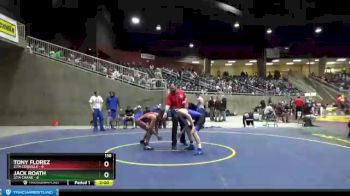 138 lbs Round 1 (3 Team) - Jack Roath, 2/1A Crane vs Tony Florez, 2/1A Coquille