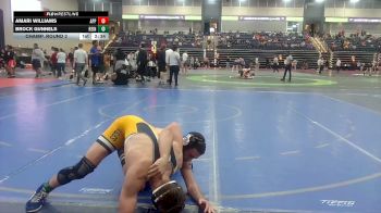 149 lbs Champ. Round 2 - Amari Williams, Apprentice School vs Brock Gunnels, Reinhardt University (GA)