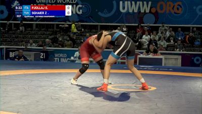 72 kg Qualif. - Eleni Pjollaj, Ita vs Zaineb Sghaier, Tun