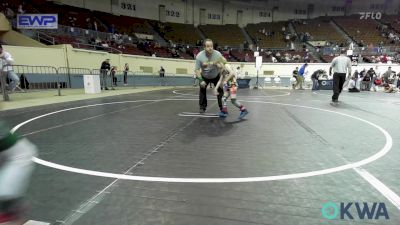 66 lbs 2nd Place - Holden L Yingst, Keystone Kids Wrestling Club vs Isaac Glover, Brushy Wrestling Club