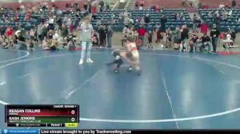 62 lbs Champ. Round 1 - Keagan Collins, Ravage vs Kash Jenkins, Wasatch Wrestling Club