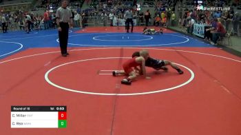 43 lbs Prelims - Caden Miller, Fort Gibson Tiger Wrestling vs Chacen Rea, Warner Eagle Wrestling Club