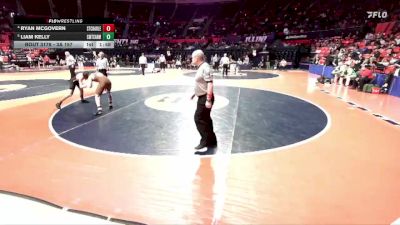 3A 157 lbs Quarterfinal - Liam Kelly, Chicago (Mt. Carmel) vs Ryan McGovern, St. Charles (East)