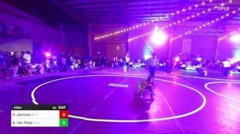 43 lbs Round Of 16 - Rocco Jamison, DC Elite vs Alec Van Riper, Bulldog Wrestling Club