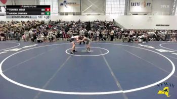 108 lbs Champ. Round 2 - Tehren West, Club Not Listed vs Aaron O`Brien, Homer Wrestling Club