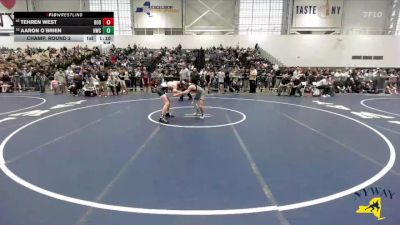 108 lbs Champ. Round 2 - Tehren West, Club Not Listed vs Aaron O`Brien, Homer Wrestling Club