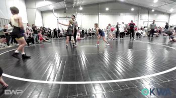64 lbs Quarterfinal - Kynleigh Harper, Dark Cloud Wrestling Club vs Hagan Wolfenberger, Keystone Kids Wrestling Club