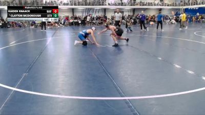 Elite 165 lbs Champ. Round 3 - Clayton McDonough, Luther vs Kaiden Knaack, Wartburg