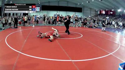113 lbs Champ. Round 2 - Noah Goelz, Contenders Wrestling Academy vs Carter Patton, Arsenal Wrestling Club