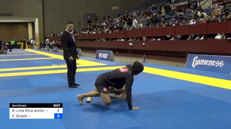 Roiter Lima Silva Junior vs Edwin Ocasio 2024 Pan IBJJF Jiu-Jitsu No-Gi Championship