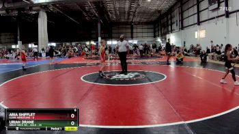 65 lbs Round 4 (6 Team) - Uriah Drane, GREAT NECK WC - GOLD vs Aria Shifflet, CLINIC WRESTLING