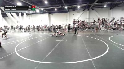70 lbs Quarterfinal - Oslin Ochoa, Unattached vs Blake Baker, Cornerstone