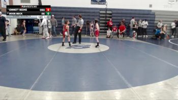 67 lbs Cons. Round 4 - Bode Beck, Bulldog Wrestling Club vs Emmett Bedke, Oakley Hornets Wrestling Club Inc.