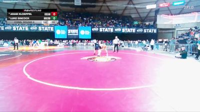 Boys 3A 165 lbs Cons. Round 6 - Luke Sincock, Mercer Island vs Adam Kloeppel, O`Dea