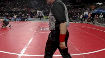 215 lbs Champ. Round 1 - Gage Ponton, Mountain View vs Benjamin Seely, Crook County