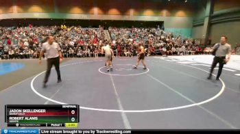 150 lbs Semifinal - Jadon Skellenger, Bishop Kelly vs Robert Alanis, Servite