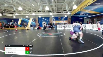 215 lbs Round 6 (8 Team) - Mason Goodwin, OutKast WC vs Toby Horner, Palm Harbor WC