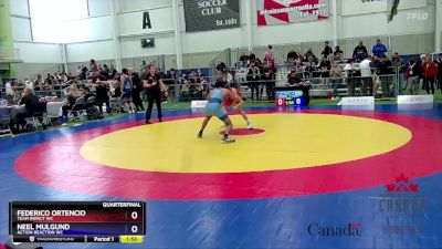 55kg Quarterfinal - Federico Ortencio, Team Impact WC vs Neel Mulgund, Action Reaction WC