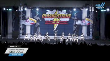 Iconic All Stars - Diva Dolls [2024 L1 Mini Day 1] 2024 ASC Clash of the Titans Schaumburg & CSG Dance Grand Nationals
