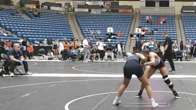 110 lbs Cons. Round 5 - Anissa Robinson, Friends University vs Isabela Gutierrez, Doane