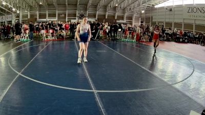 105 lbs Cons. Round 4 - Sophia Mahoney, Washington vs Abigail Marquez, California