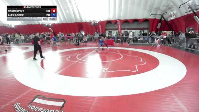 132 lbs Champ. Rd Of 32 - Nasir Spivy, Toss Em Up Wrestling Academy vs Alex Lopez, Powerhouse Wrestling Club