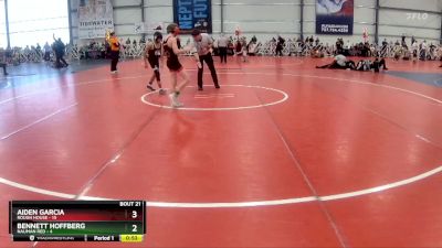 88 lbs Rd# 9- 2:15pm Saturday Final Pool - Bennett Hoffberg, Nauman Red vs Aiden Garcia, Rough House