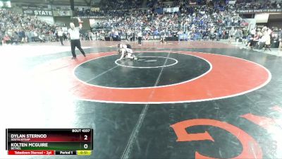 4A 106 lbs Cons. Semi - Dylan Sternod, South Kitsap vs Kolten McGuire, Bethel