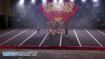 Empire Royals Cheerleading - Luxe [2026 L3 Junior - Flex - D2 Day 1] 2026 Spirit Sports Hershey Nationals