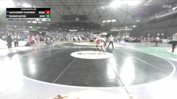Boys 3A 138 lbs Cons. Round 4 - Alexander Chapman, Mercer Island vs Shawn Bayne, Central Kitsap