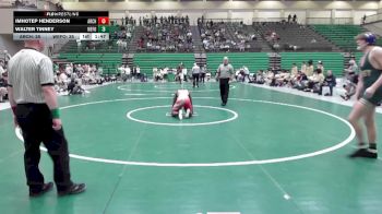 190 lbs 4th Wrestleback (16 Team) - Walter Tinney, West Forsyth vs Imhotep Henderson, Archer