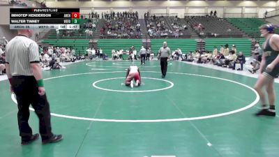 190 lbs 4th Wrestleback (16 Team) - Walter Tinney, West Forsyth vs Imhotep Henderson, Archer