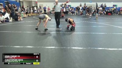 92 lbs Round 3 (8 Team) - John Cheney Iv, Young Guns vs Christopher Metz, Icon Wrestling Club