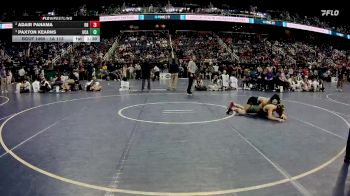 1A 113 lbs Semifinal - Paxton Kearns, Uwharrie Charter Academy vs Adair Panama, Robbinsville High School