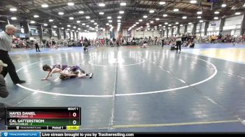 72 lbs Rd# 1 9:00am Friday - Hayes Daniel, Team Michigan vs Cal Satterstrom, Untouchables