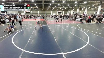 78 lbs Quarterfinal - Matthew Hunt, Terminators WC vs Hisys Sanchez Garcia Jr, Grindhouse WC