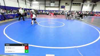 130 lbs Consolation - Dillon Gray, Farmington Mat Cats vs Anthony Caisse, Wolf Gang Wr Ac